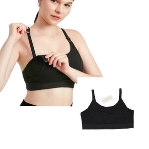 NWT LUPANTTE Hands Free/Adjustable Breast Feeding/Pumping Bra